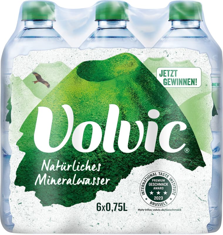 Volvic Naturelle 6x0.75 l PET (ONE-WAY)
