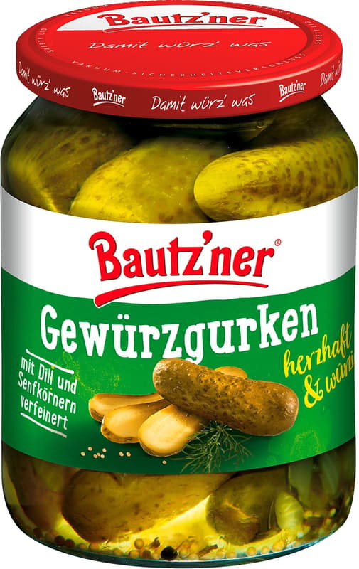 Bautz'ner pickled gherkins