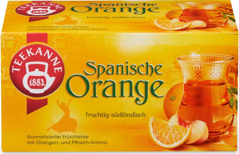 Teapot Spanish Orange