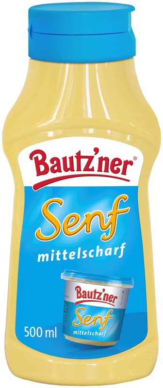 Bautz'ner mustard medium hot