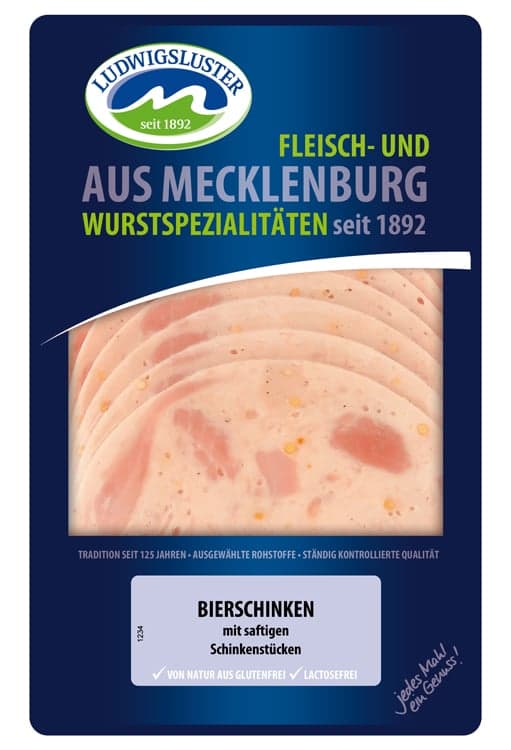 Beer ham sausage