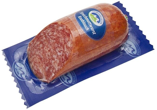 Ludwigsluster Streichmettwurst grob mit Knoblauch