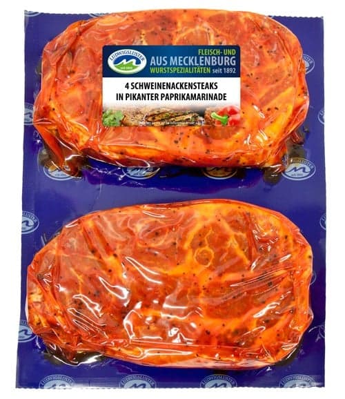 neck steaks pepper small