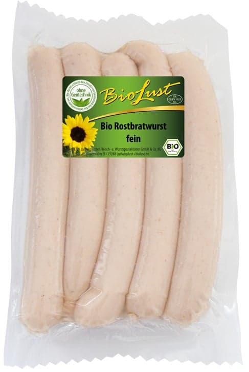 BIO Rostbratwurst fine