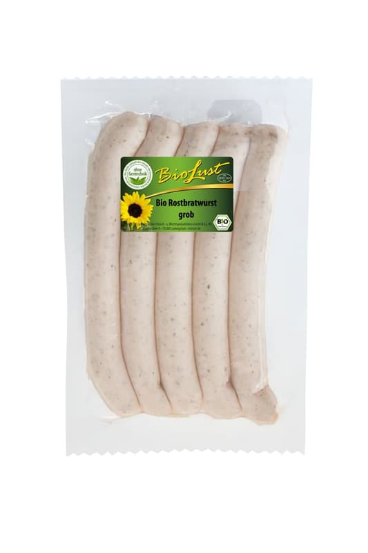 BioLust BIO Rostbratwurst grob