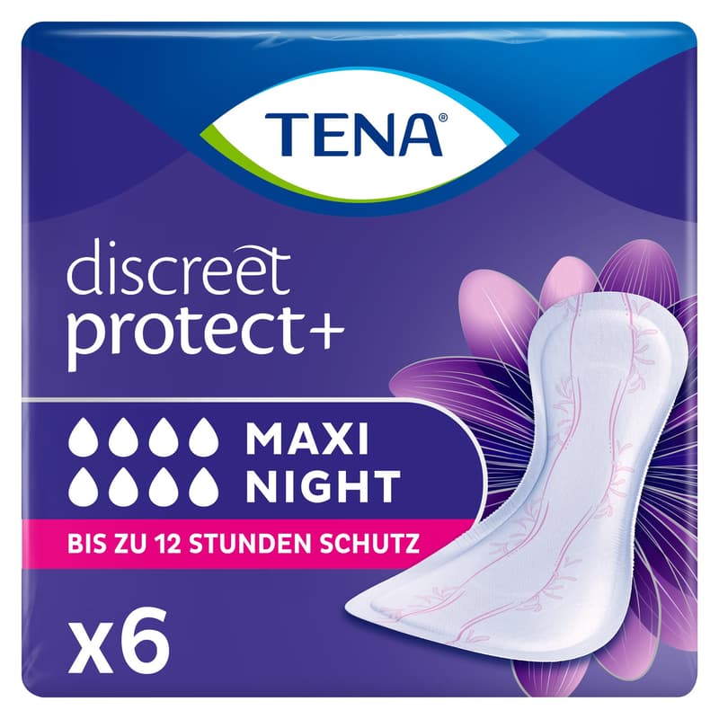 Tena Discreet Maxi Night