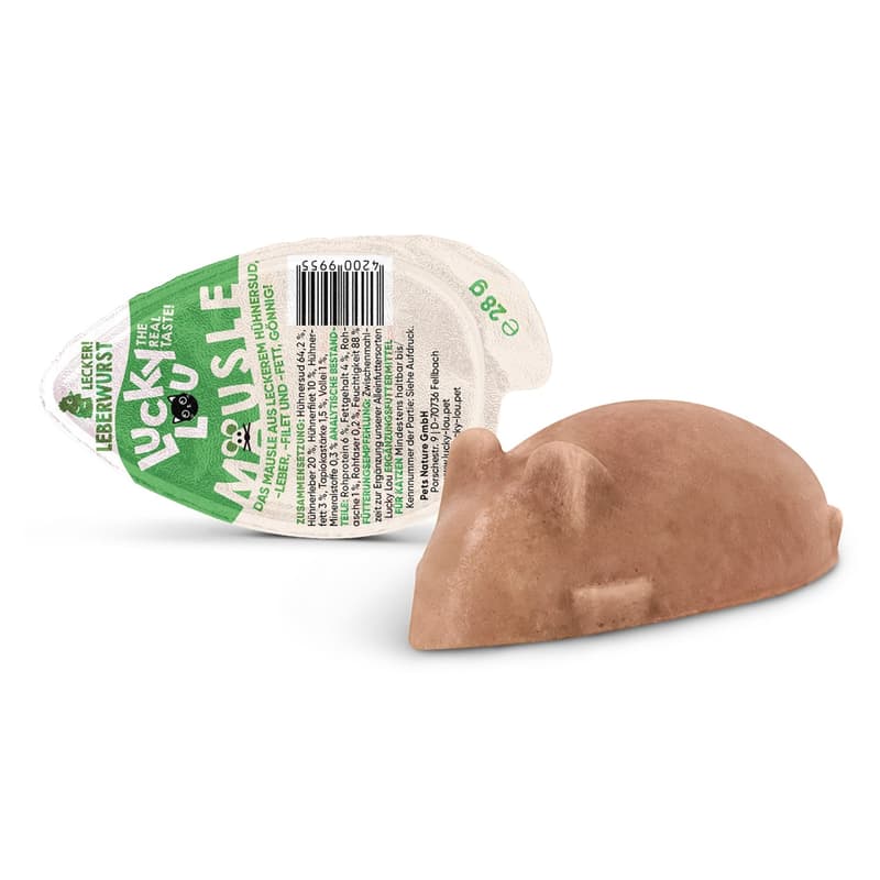 Lucky Lou Mäusle liver sausage 28g