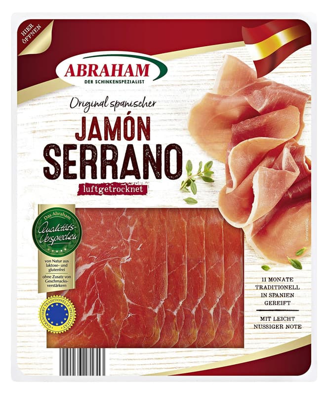 Abraham Original Spanish Jamón Serrano ham air-dried