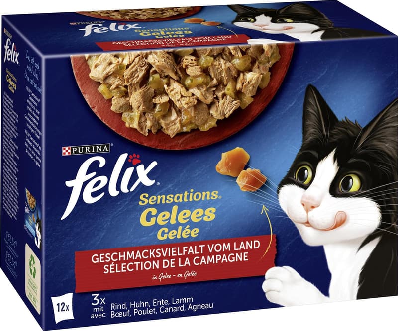 Felix Sensations Jellies A variety of flavours from the country in aromatic jelly