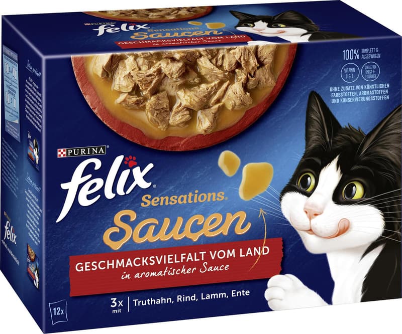 Felix Sensations Sauces Variety of flavors from the country in sauce