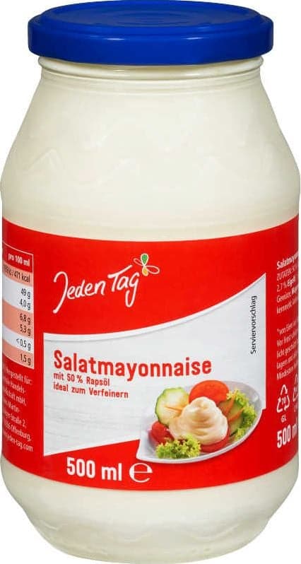 Salad mayonnaise every day