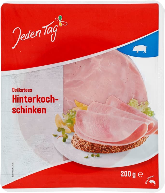 Jeden Tag Delikatess Hinterkochschinken