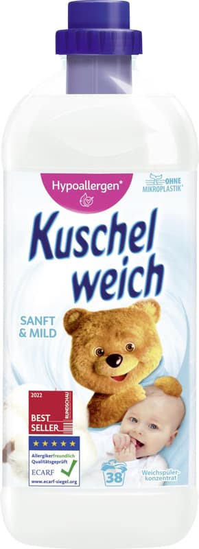 Kuschelweich fabric softener gentle & mild (38 WL)