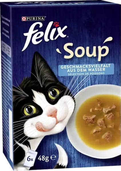 Felix Soup Variety of Flavors from Water Multipack