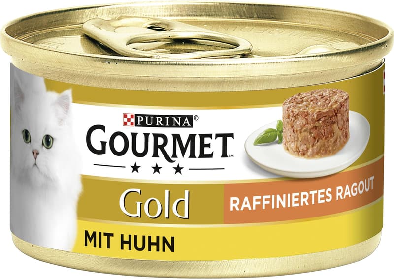 Purina GOURMET Gold raffiniertes Ragout mit Huhn