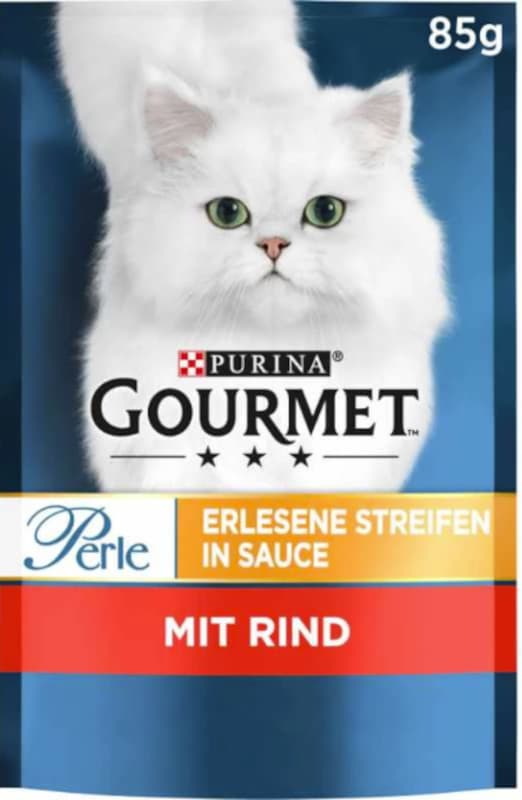Purina GOURMET Perle Selected Strips with Beef