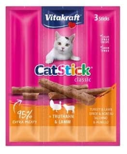Vitakraft CatStick classic Truthahn & Lamm