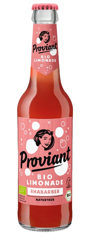 Proviant BIO Rhabarberlimo (MEHRWEG)