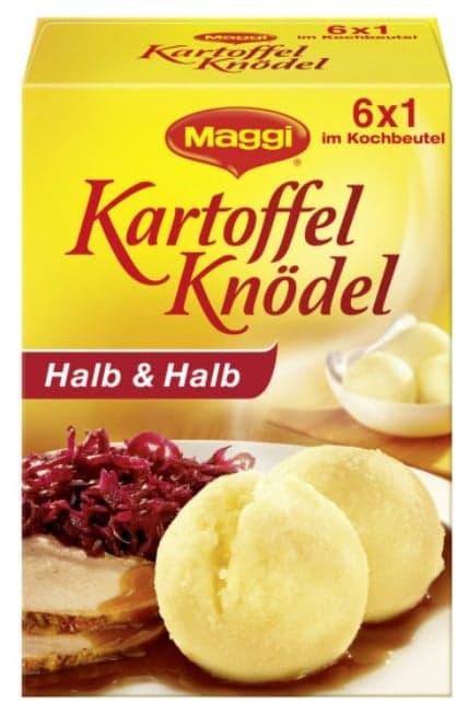 MAGGI Kartoffelknödel Halb & Halb, im Kochbeutel