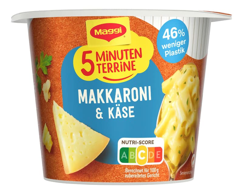 MAGGI 5 Minuten Terrine Makkaroni & Käse