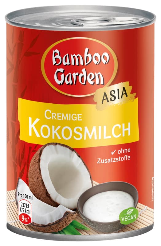 Bamboo Garden creamy coconut milk 17%
