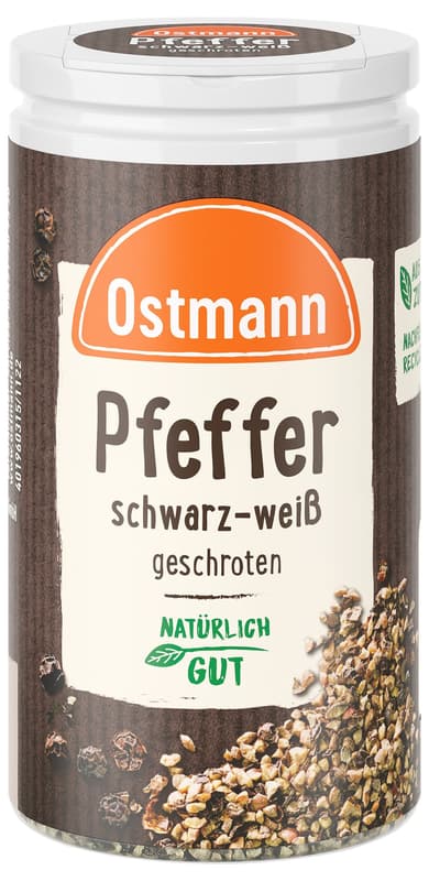 Ostmann Pfeffer schwarz-weiß