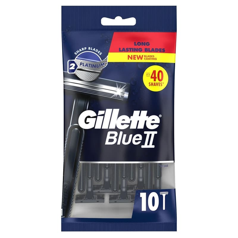 Gillette Blue II 10-pack