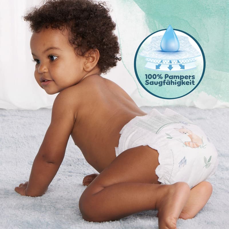 Pampers Harmonie Diapers Size 4, Monthly Box, 9-14 kg