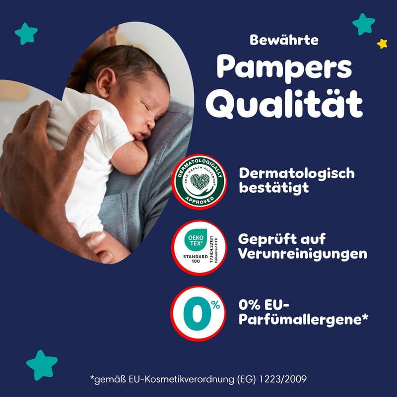 Pampers Night Pants Size 5, monthly box, 12-17 kg