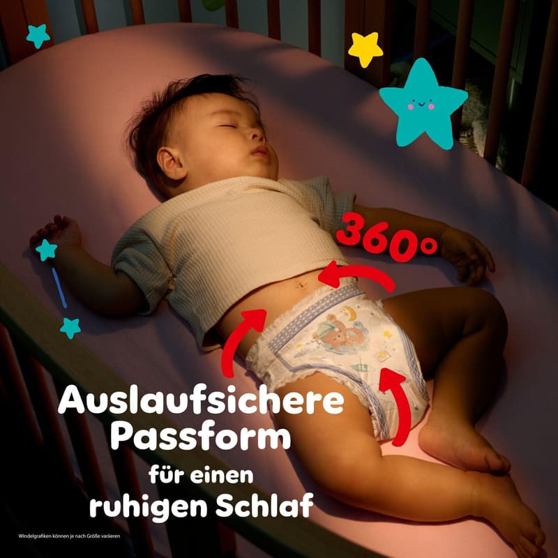 Pampers Night Pants Gr. 6, Monatsbox, 13kg+