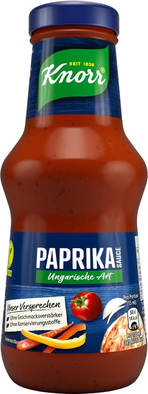 Knorr Gourmet Sauce Paprika Hungarian Style