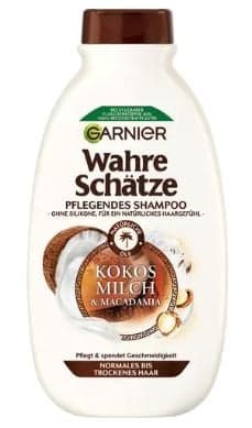 GARNIER Wahre Schätze SHAMPOO KOKOSMILCH & MACADAMIA