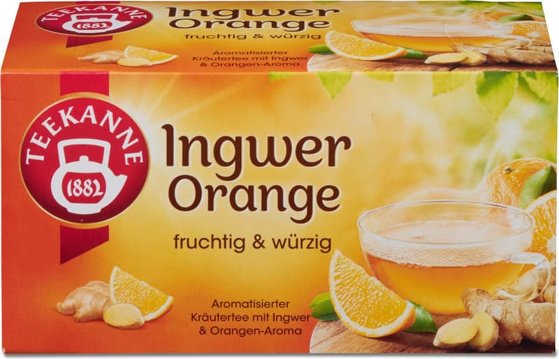 Ginger-Orange teapot