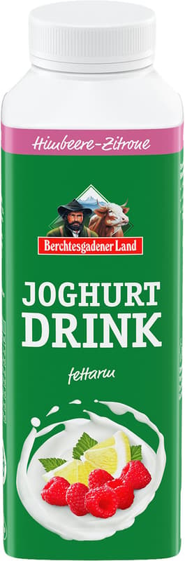 Berchtesgadener Land Trinkjoghurt Himbeere-Zitrone