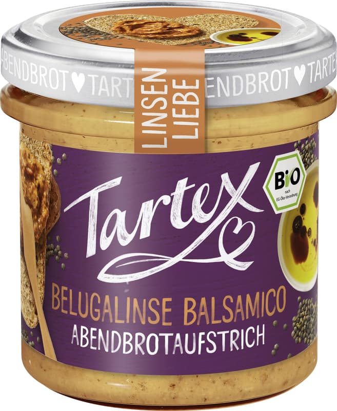Tartex Organic Lentil Love Beluga Lentil Balsamic