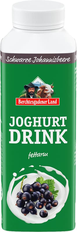 Berchtesgadener Land Trinkjoghurt Schwarze Johannisbeere