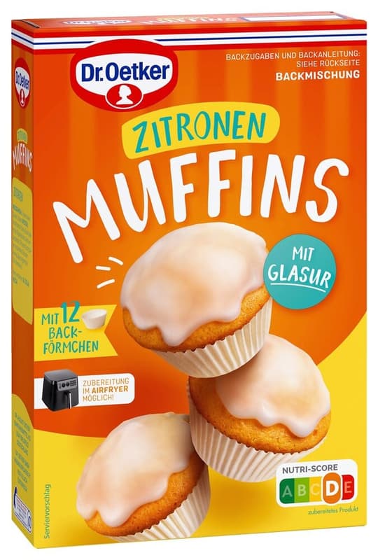 Dr. Oetker Zitronen Muffins
