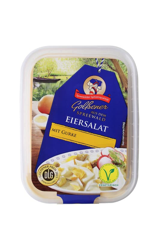 egg salad with cucumber