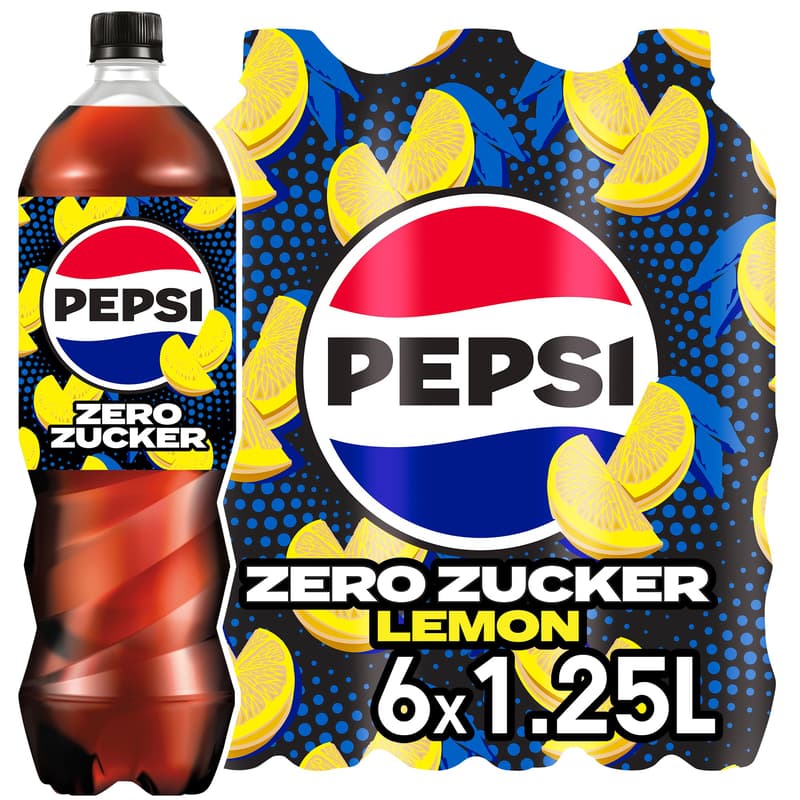 Pepsi Zero Lemon 6x1,25l (EINWEG)