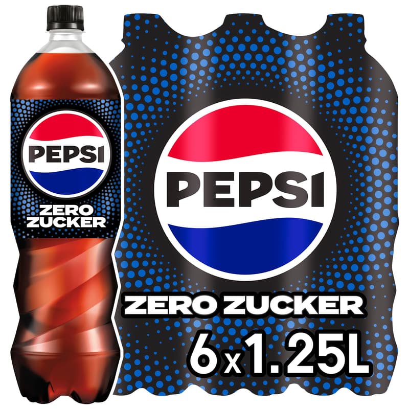 Pepsi Zero Zucker 6x1,25l (EINWEG)