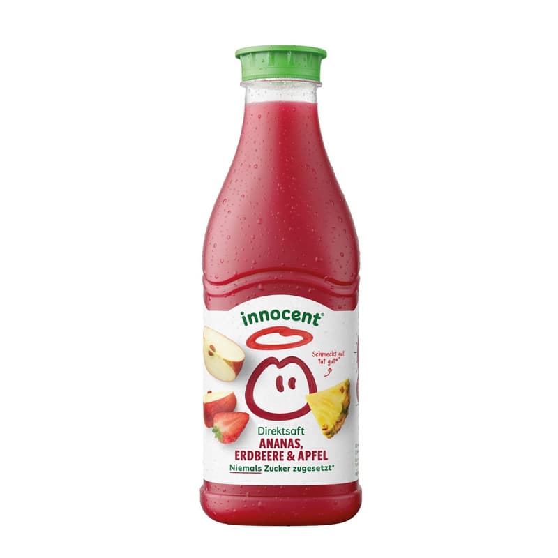 Innocent Direct Juice Pineapple, Strawberry & Apple (ONE WAY)
