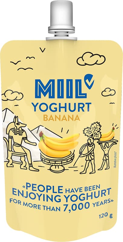 Miil Joghurt Quetschie Banane