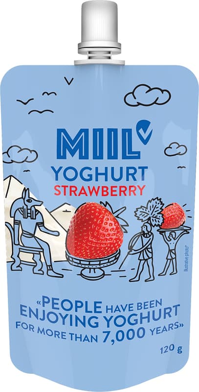 Miil Yogurt Squeeze Strawberry