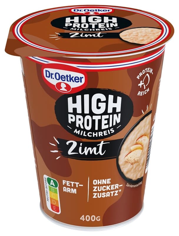 Dr. Oetker High Protein Milchreis Zimt