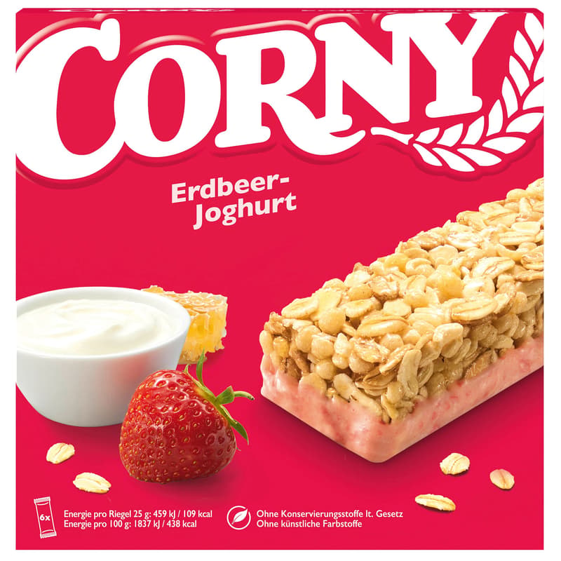 Corny Strawberry Yogurt