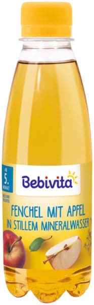 Bebivita Juice & Mineral Water Fennel with apple in still mineral water