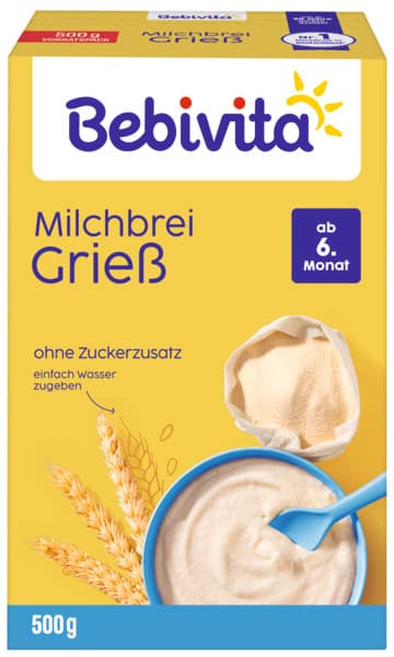 Bebivita Milchbrei Grieß