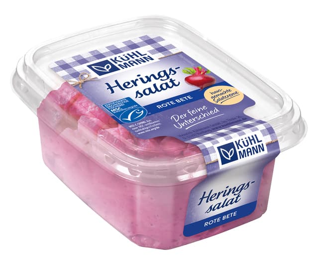 Kühlmann herring salad with beetroot & onions