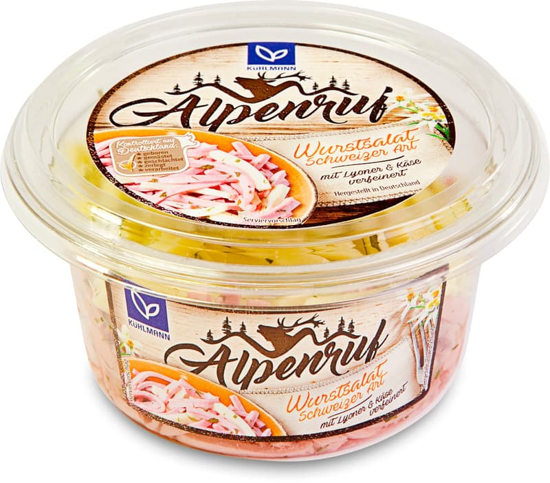 Kühlmann Sausage salad Swiss style
