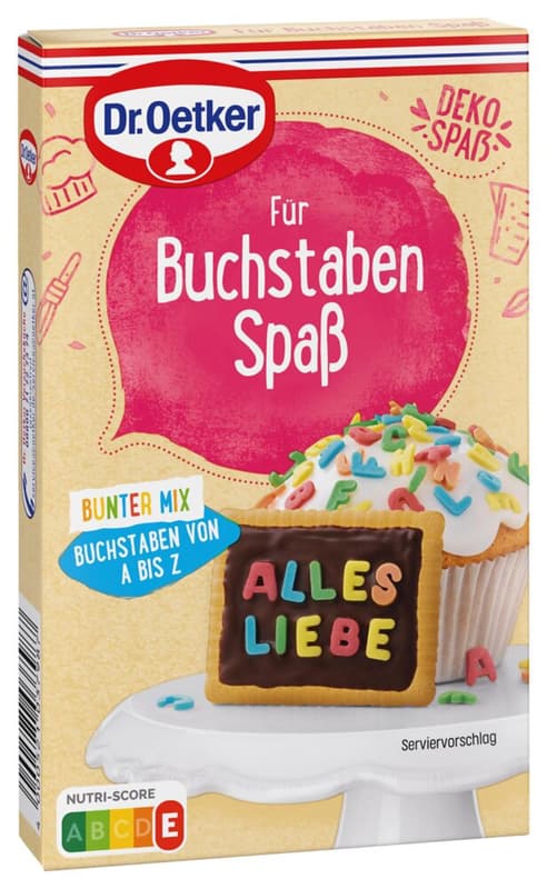 Dr. Oetker For Letters Fun Colorful Mix